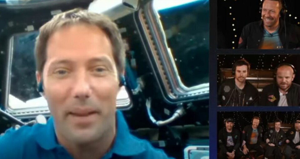 Thomas Pesquet speaks to Coldplay from the International Space Station. French astronaut Thomas Pesquet launches new Coldplay song from space
