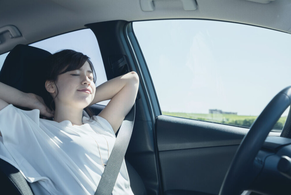 Metamorworks / Shutterstock Woman relaxing in self-drive car. France first EU country to adapt its highway code for self-drive cars