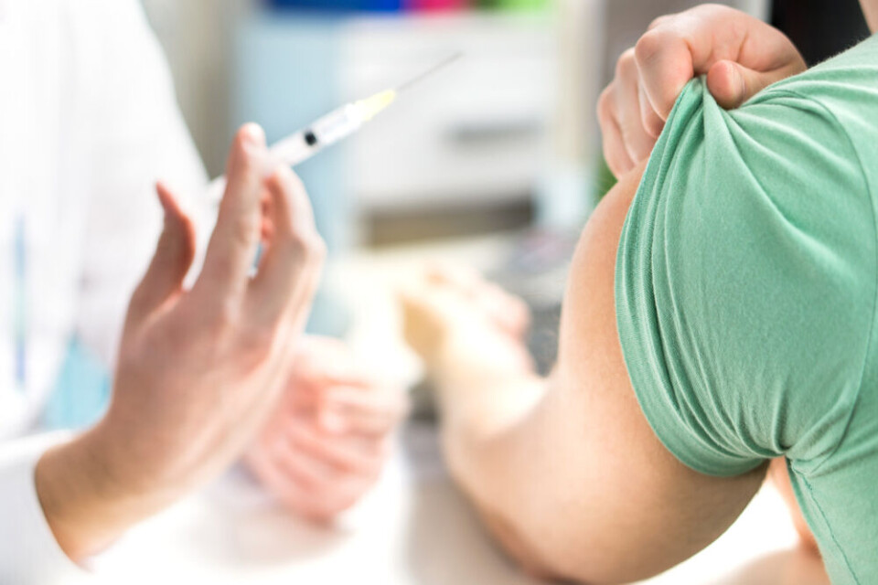 Tero Vesalainen / Shutterstock Person getting vaccinated. MPs to debate obligatory Covid vaccination in France - but for whom?