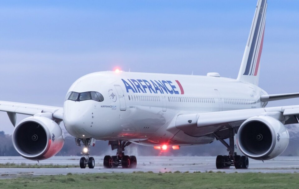 Flightradar24 / @flightradar24 / Twitter An Air France plane on the airport tarmac. Covid France: Four more countries added to quarantine-on-arrival list