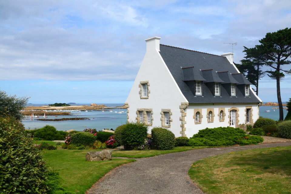 A country house in Brittany. 9-15% house price rises in year in Ile-de-France and west France
