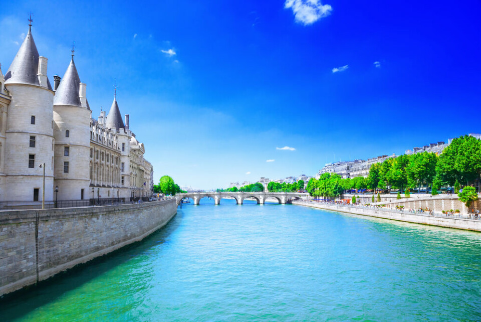 The river Seine looking clean. Is River Seine clean enough for Paris Olympics 2024? Public says no