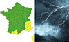 Alert for storms in 15 south of France departments this afternoon