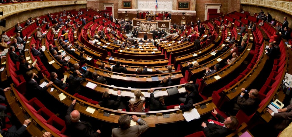The Assemblée nationale in France