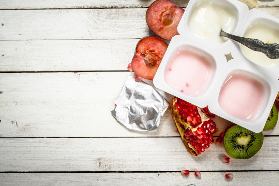 Chatham172 / Shutterstock Some fruit yoghurts