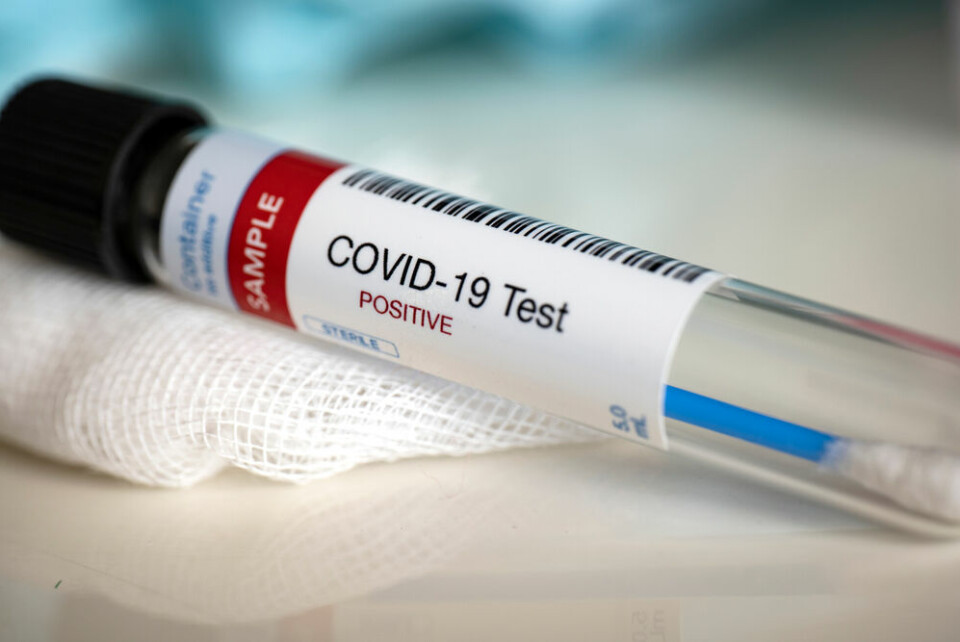 Tube containing a swab sample that has tested positive for COVID-19. France ‘cannot keep spending €1b a month on Covid tests’: leading GP