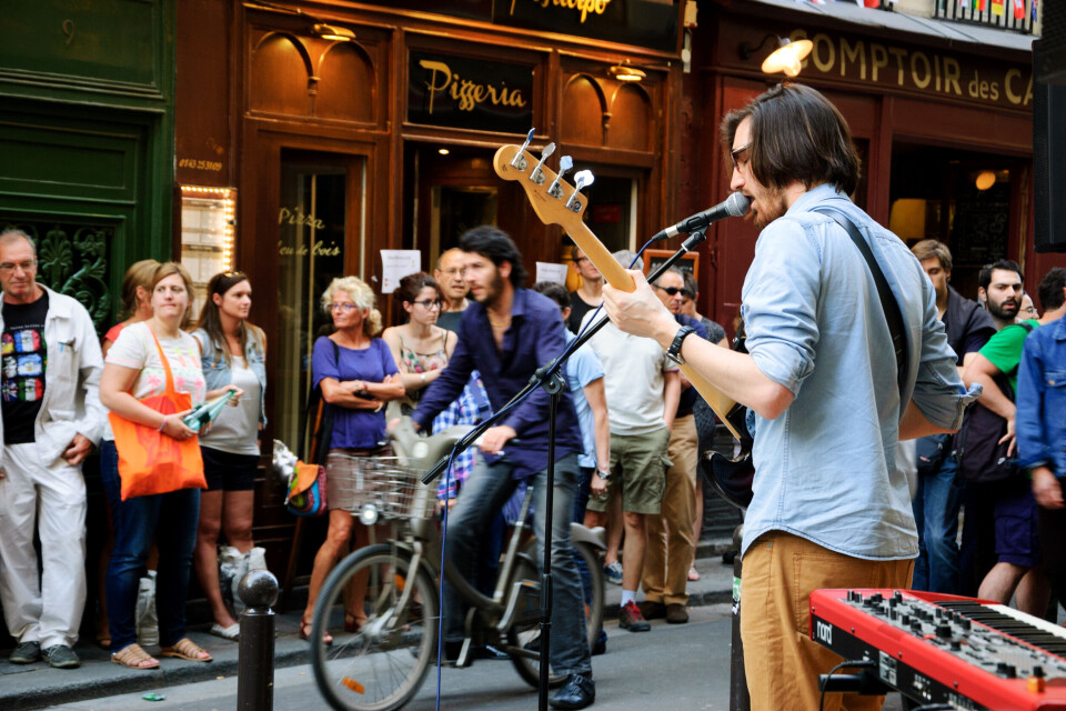 the Fête de la musique in Paris