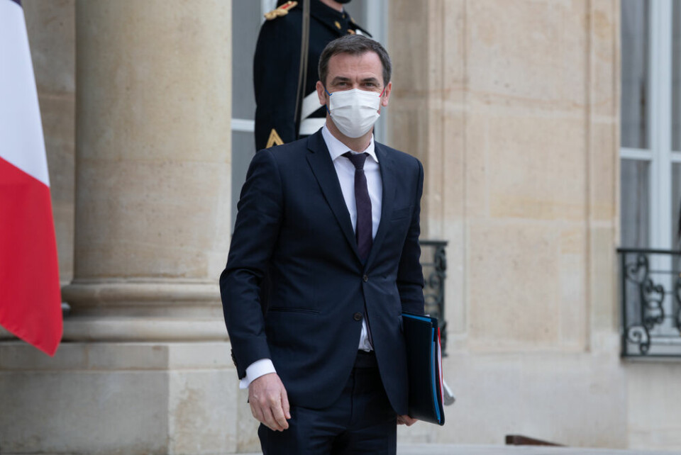 France's Health Minister Olivier Véran