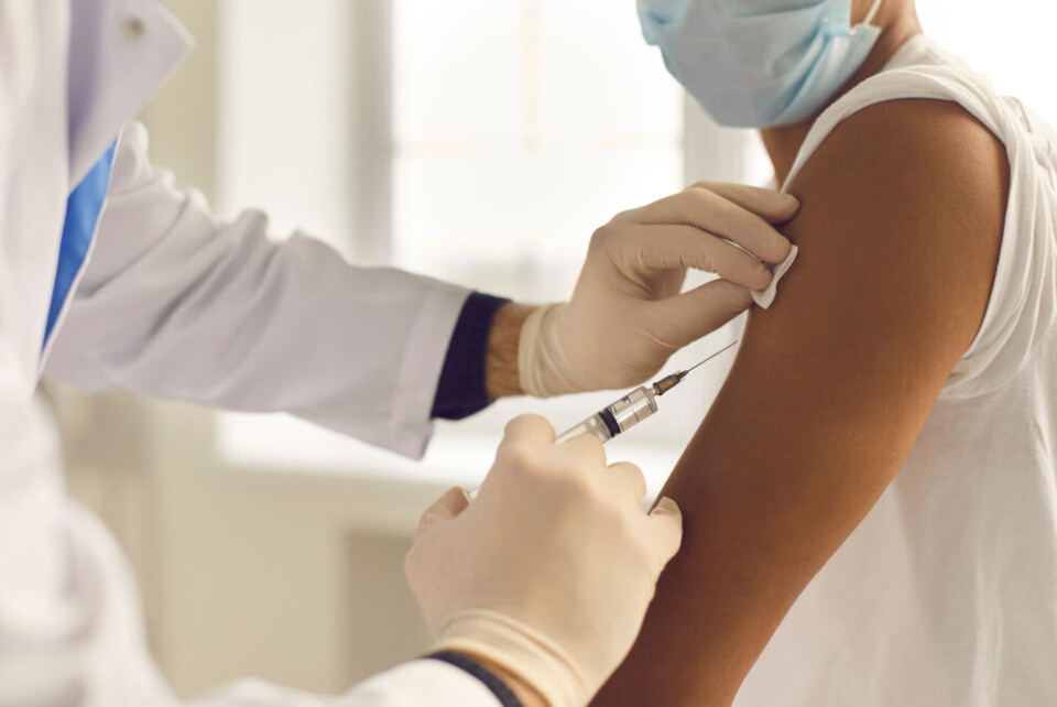 Studio Romantic / Shutterstock Person getting a vaccine. 10% of new Covid cases in Ile-de-France are Delta variant