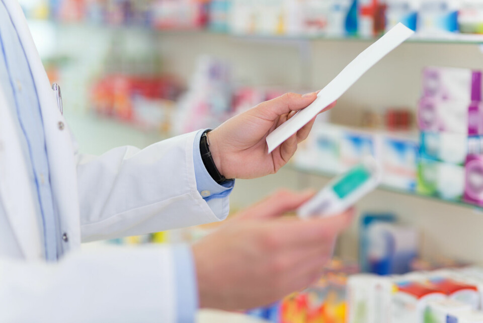 Pharmacist with prescription and medicine. French pharmacists now able to renew some doctor’s prescriptions