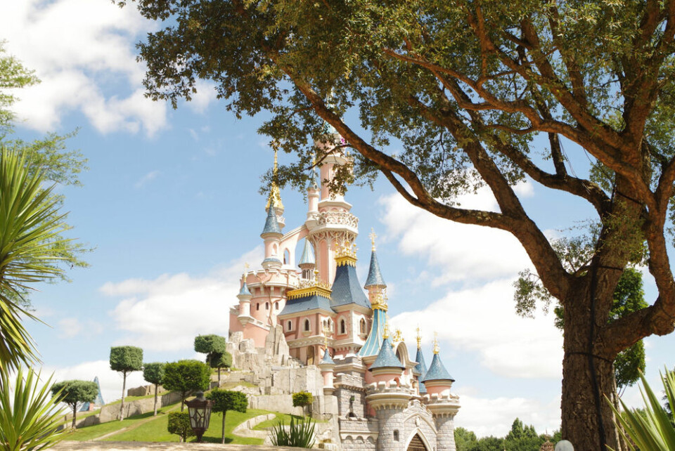 The castle at Disneyland Paris. Staff ask Australian mother to stop breastfeeding at Disneyland Paris