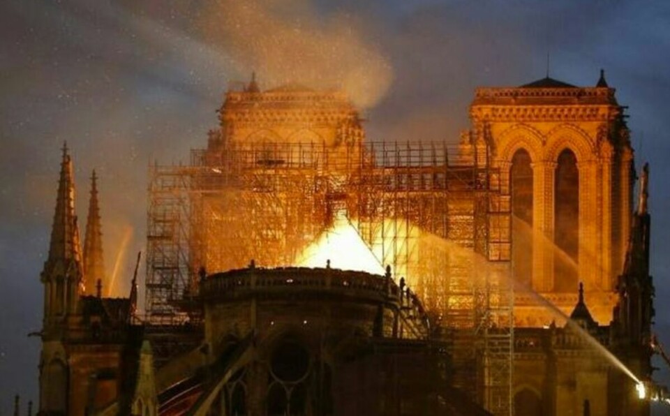 Notre Dame in flames. Notre Dame fire: New cause investigated as 2024 service date confirmed on second anniversary of fire
