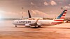 An American Airlines plane at Roissy-en-France, France. Vaccinated Americans to be allowed to travel to France this summer