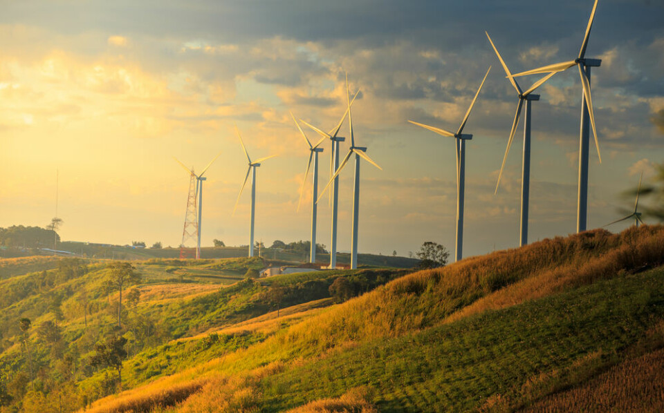 Wind farm at sunrise. New rules could make it more harder to install wind turbines in France