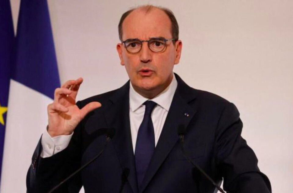 @bernamaradio / BERNAMA Radio / Twitter Jean Castex speaking. Covid France: Government updates on travel, reopening and schools