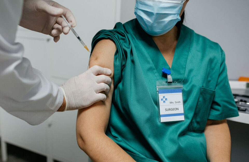 David Pereiras / Shutterstock Healthcare worker getting vaccinated. Covid France: Delta variant cases rise, fourth wave ‘possible’ in July