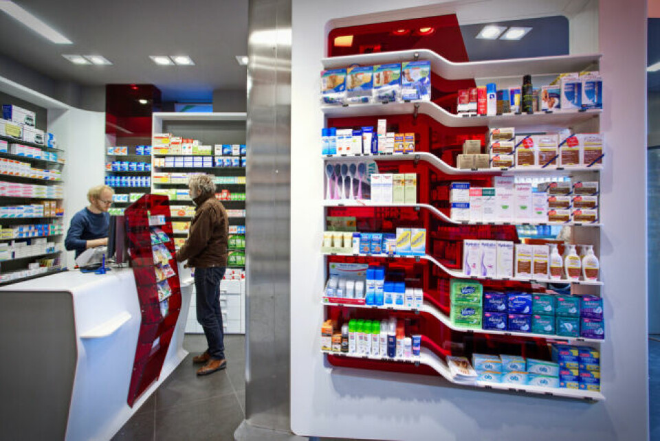 A pharmacy in France as part of a guide to French healthcare in 2021.jpg
