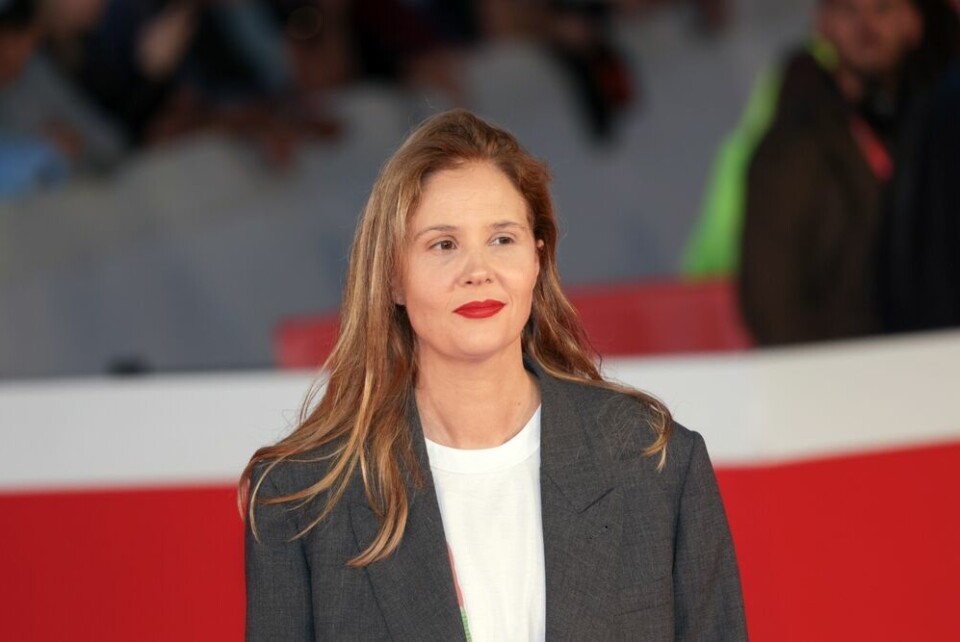 A view of French film director Justine Triet