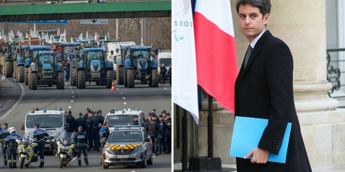 ‘farmer crisis is a pig for new french pm and a godsend for le pen’