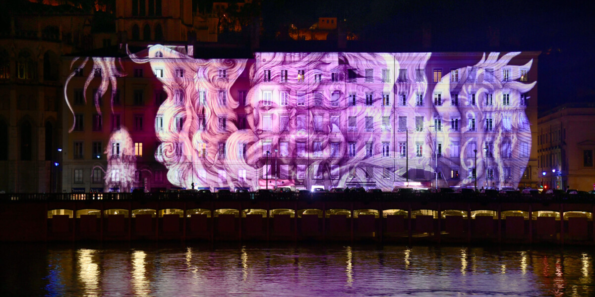 Photos: it began with a candle in 1852: lyon’s light festival returns