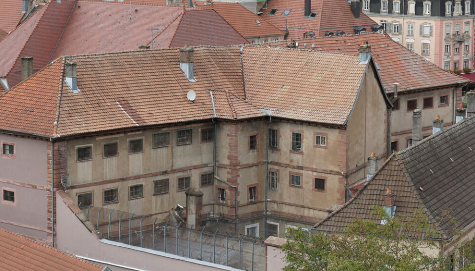 Prison for men or male prisoners in Belfort, France