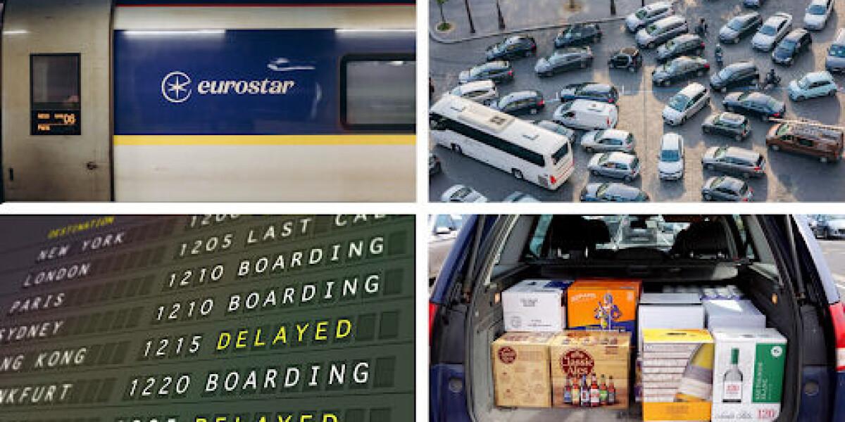 Busy roads and airport delay data: 6 france travel updates