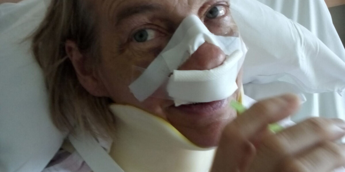Horseriding accident in brittany left me with a broken neck