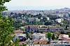 Town of Le Cannet viewed from a hilltop in the south of France