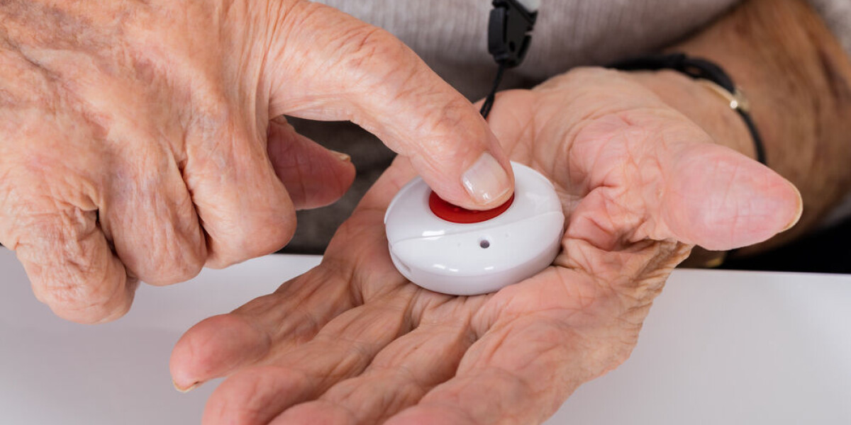 What are options for older people and ‘wearable’ alarms in france?