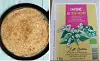 Split image of breton crepe and packet of buckwheat
