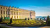 Versailles with beautiful gardens near Paris