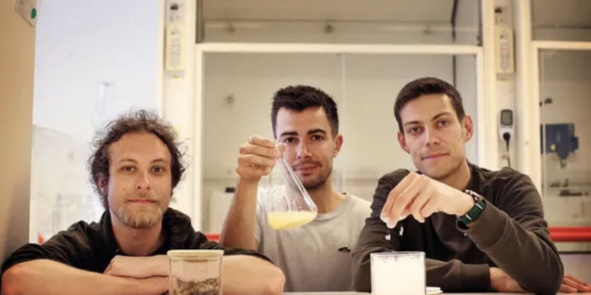 🌱 eco-innovation alert! Friends turn canteen waste into biodegradable plastic 🌍