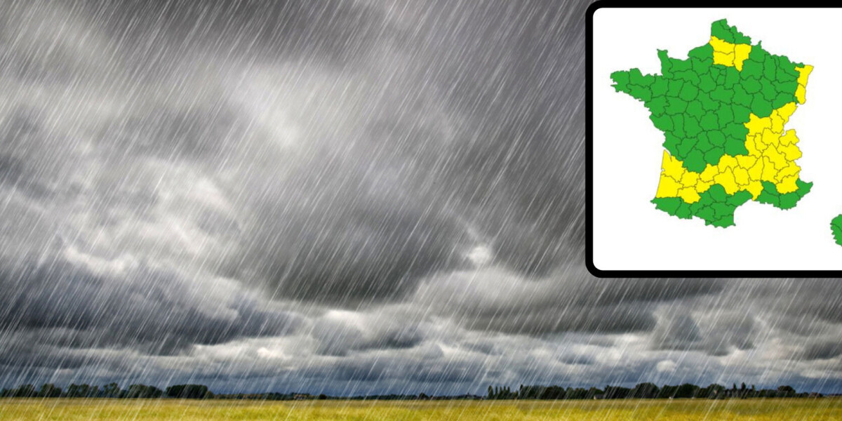 Weekend of storms before temperatures plunge in France