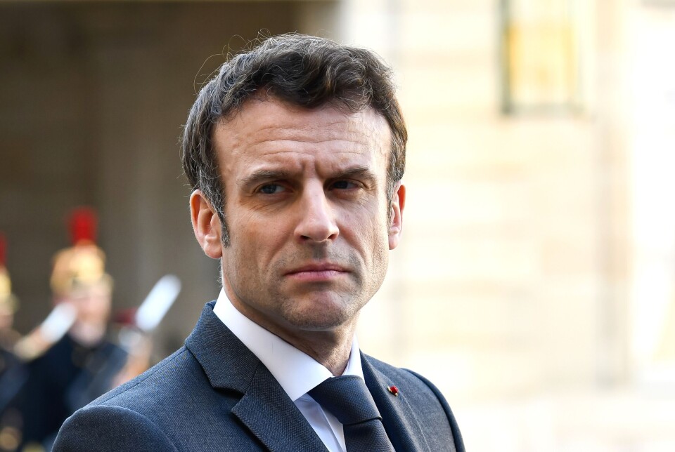 Victor Velter/Shutterstock President Macron portrait picture