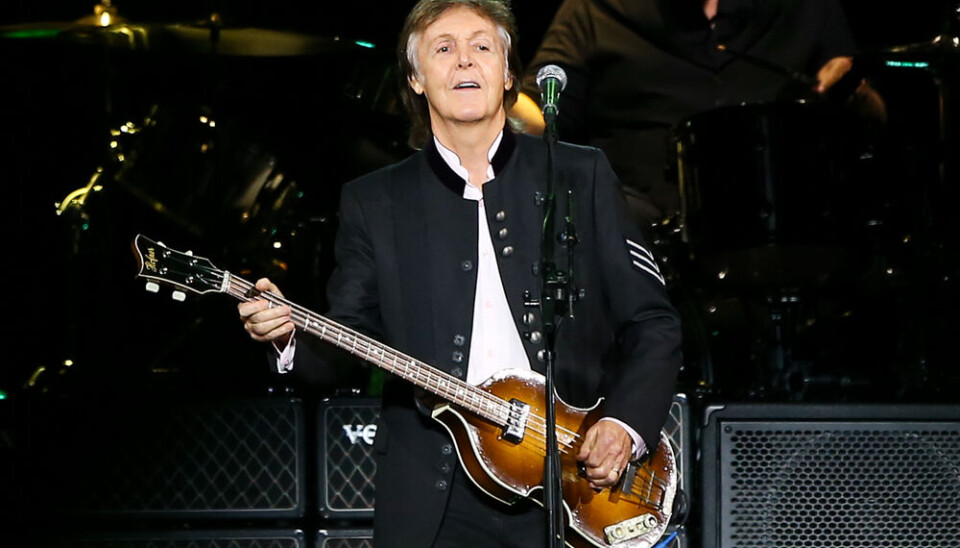 Debby Wong/Shutterstock Paul McCartney performing on stage in New York, 2017