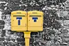 French yellow post boxes