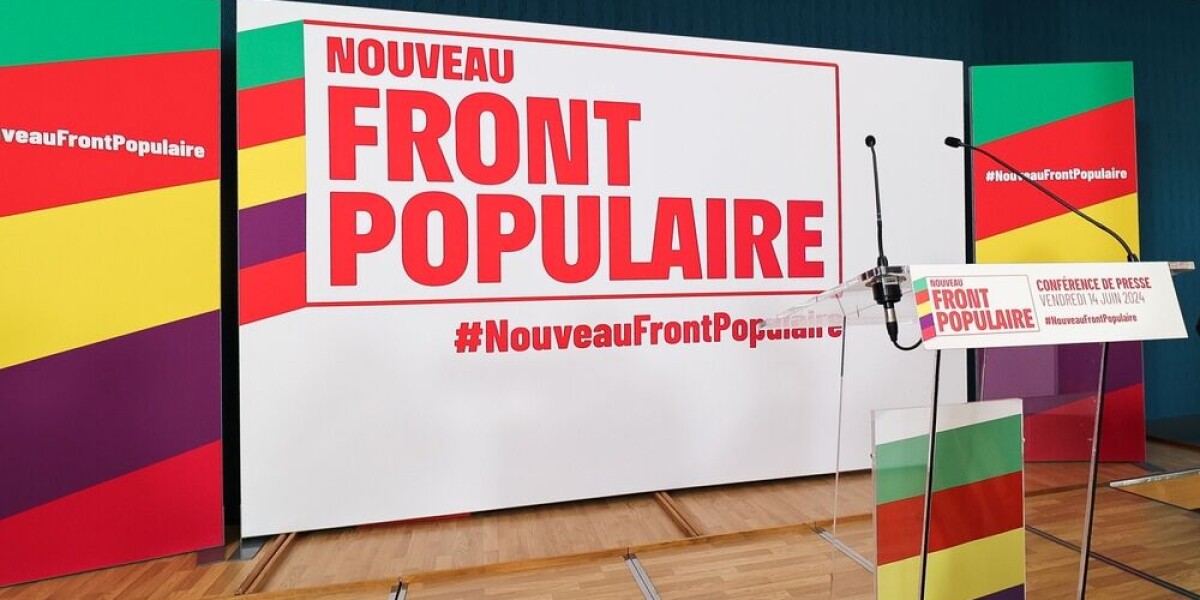 What are key ideas of france's election winning (nouveau) front populaire?