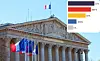 French parliament with inset election results