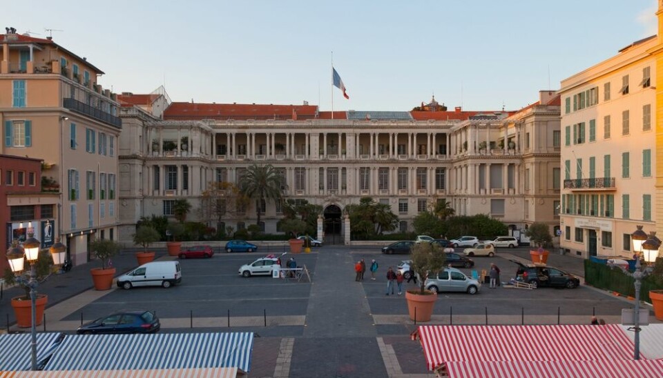 The Alpes-maritimes prefecture in Nice, France, where many people request their residency card