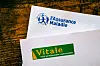 A view of letters with the Assurance maladie and carte Vitale logos on the header