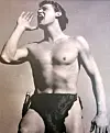Olympian Johnny Weissmuller went on to play Tarzan