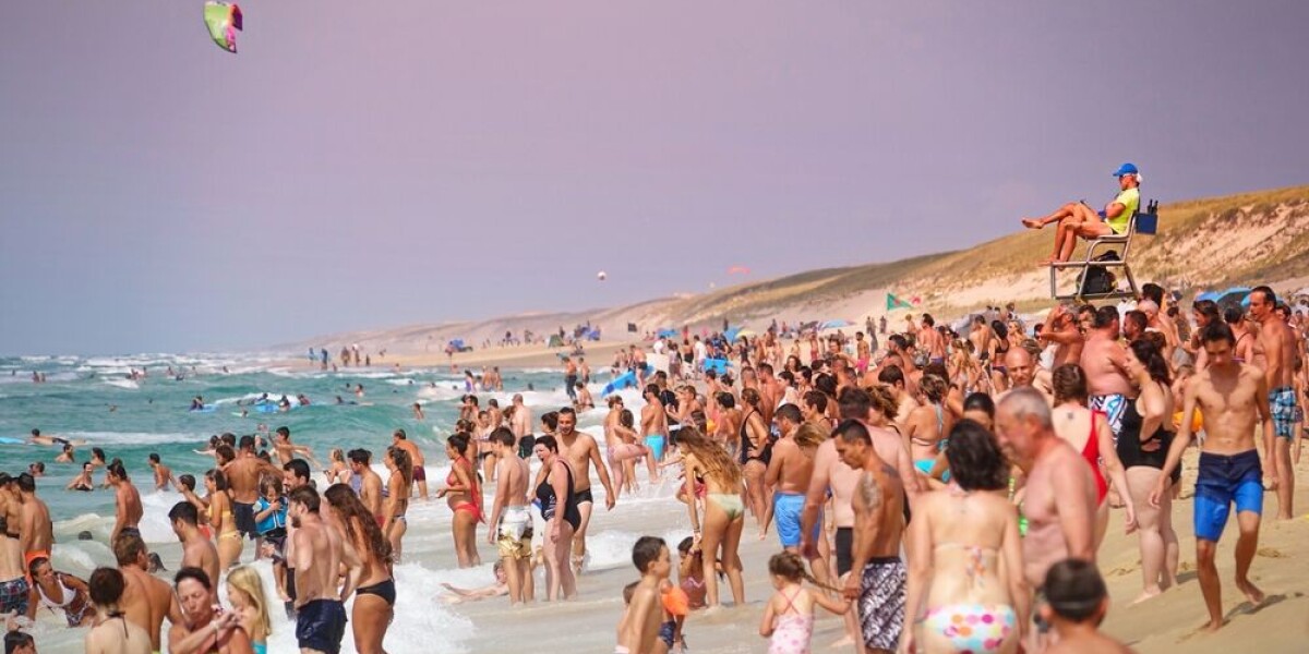 Why are so many more sea swimmers getting into trouble in france?
