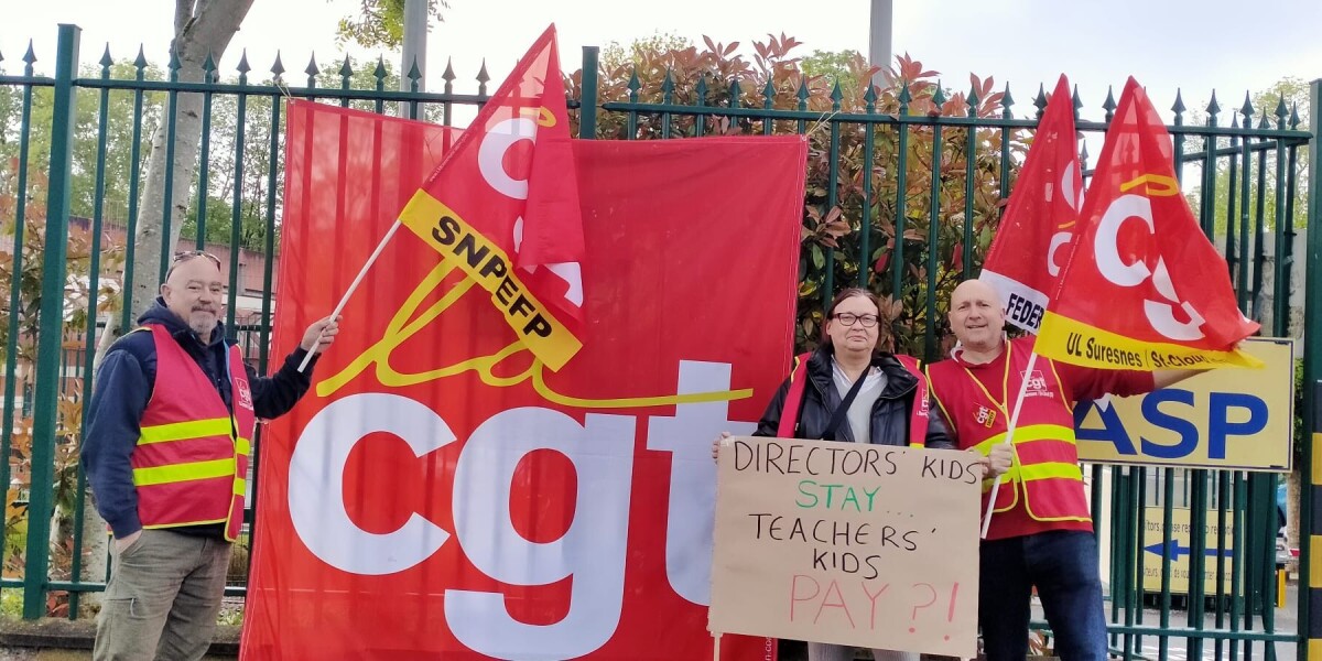 Teachers picket elite paris school due to tuition fee u-turn