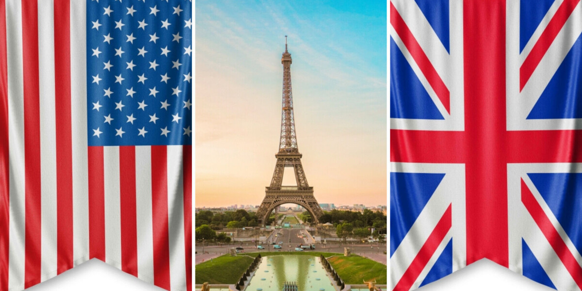 How many americans live in france - and how many britons?