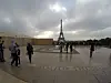 Paris in September under an overcast sky