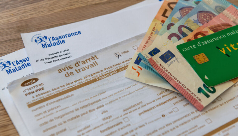 Pixavril/Shutterstock A view of a sick leave form and documents in France