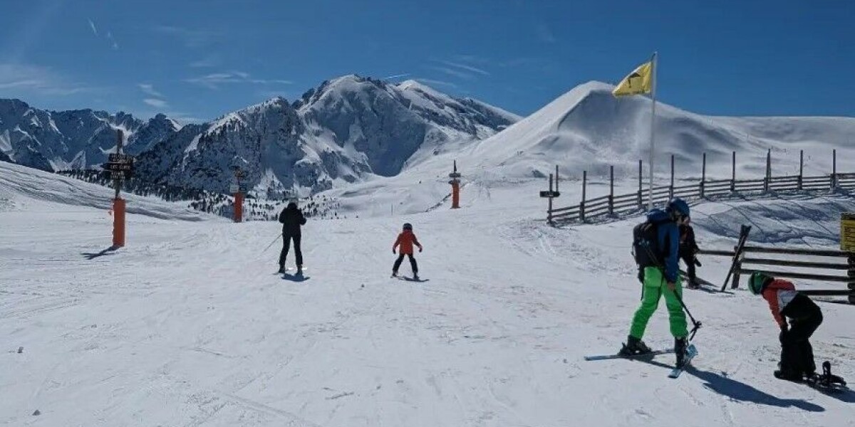 Ski resort in the french alps to close