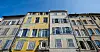 A view of houses in an old part of Marseille