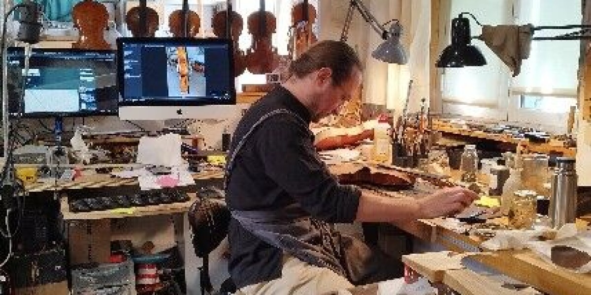 Luthiers in nice repair five- or six-figure violins and cellos