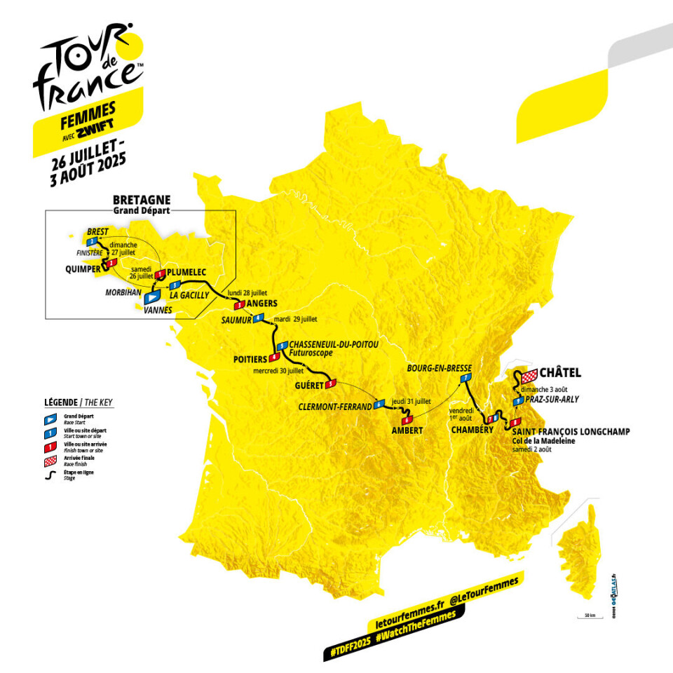 Revealed 2025 Tour de France Route First AllFrench Race Since 2020 Tour De France Route 2025